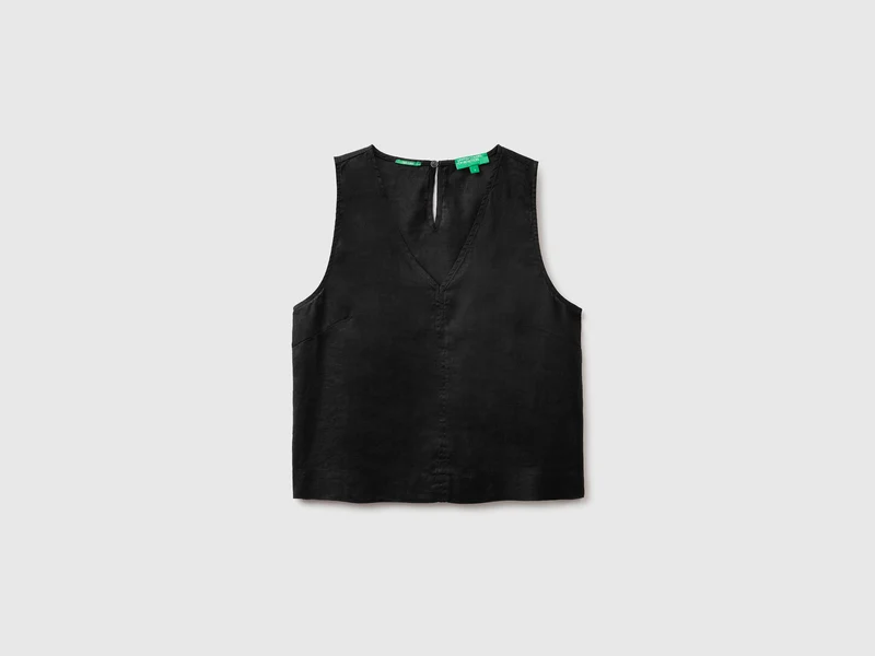 Top in puro lino