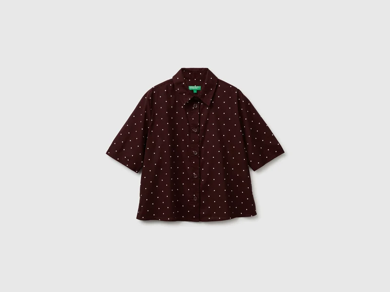 Camicia fantasia a manica corta