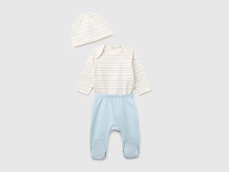 Set body, pantaloni e cuffietta