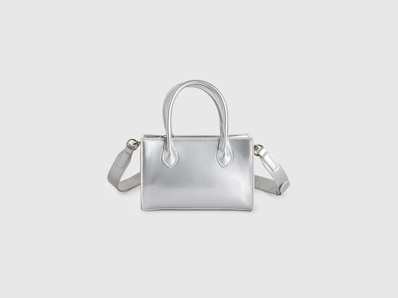 Mini borsa in vernice
