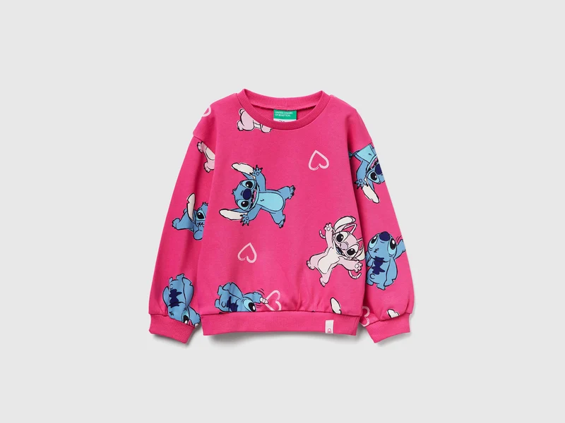 Felpa con pattern ©Disney Lilo & Stitch