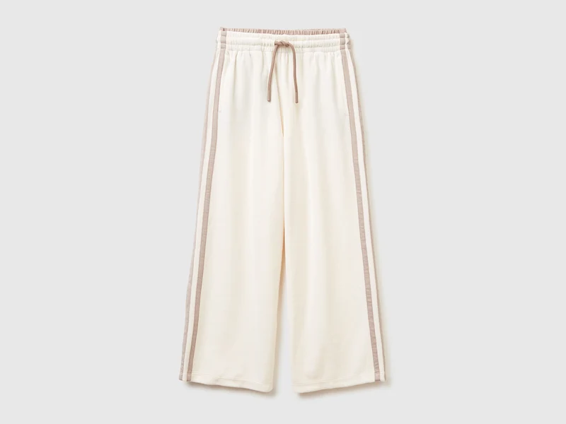 Pantaloni ampi in ciniglia
