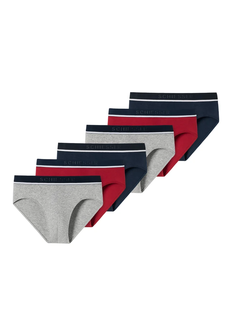 6 Slip Uomo Cotone SCHIESSER 179571