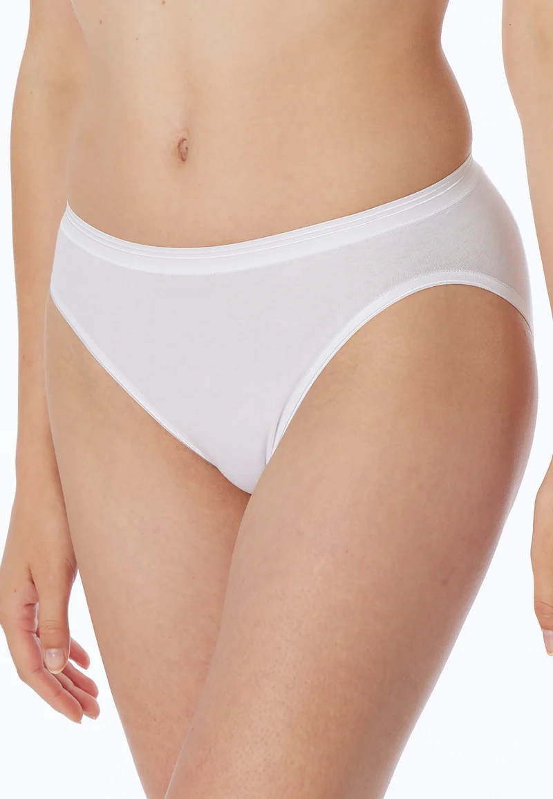 SCHIESSER 200766 Slip Donna Sgambato Cotone Luxury