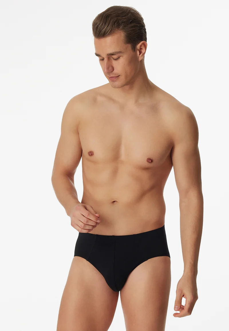 SCHIESSER 179572 Confezione 3 Slip Uomo Cotone