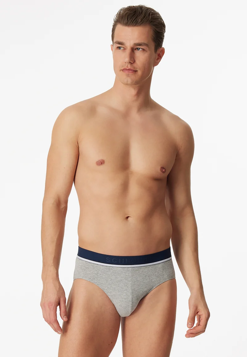 SCHIESSER 179571 Confezione 3 Slip Uomo Cotone
