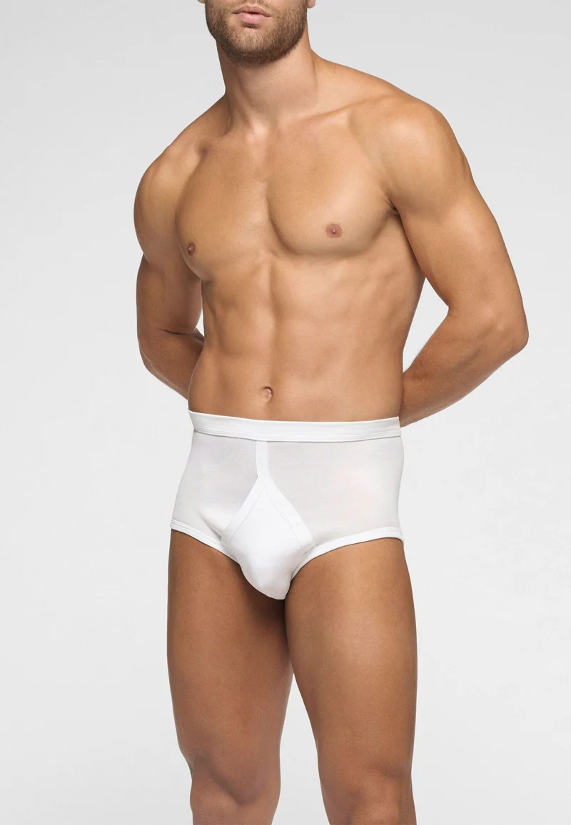 OFFERTA 3 PEZZI PEROFIL APERTO Slip Alto 100% Filo Scozia