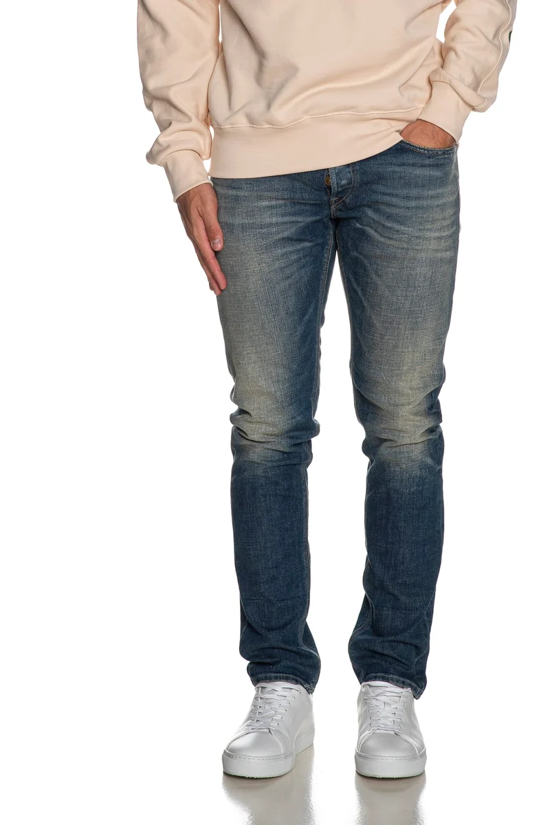 Jeans Replay Willbi Da Uomo Denim Blu Medio Scuro