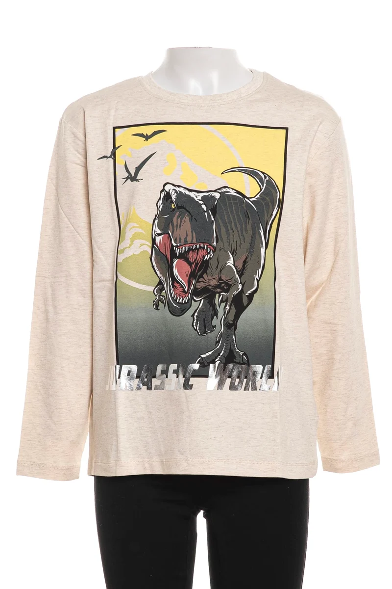 T Shirt Name It Jim Dino Da Bambino Beigeb Melange
