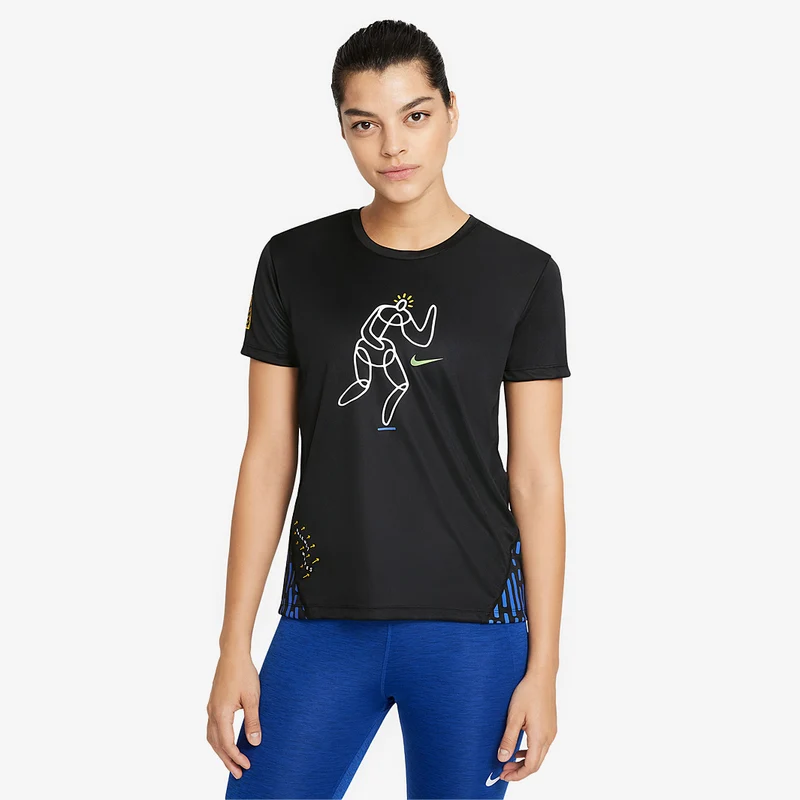 T-Shirt Nike Donna Miler Hackney