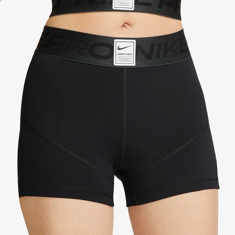 Nike Shorts 8 cm a vita media con grafica – Donna Pro