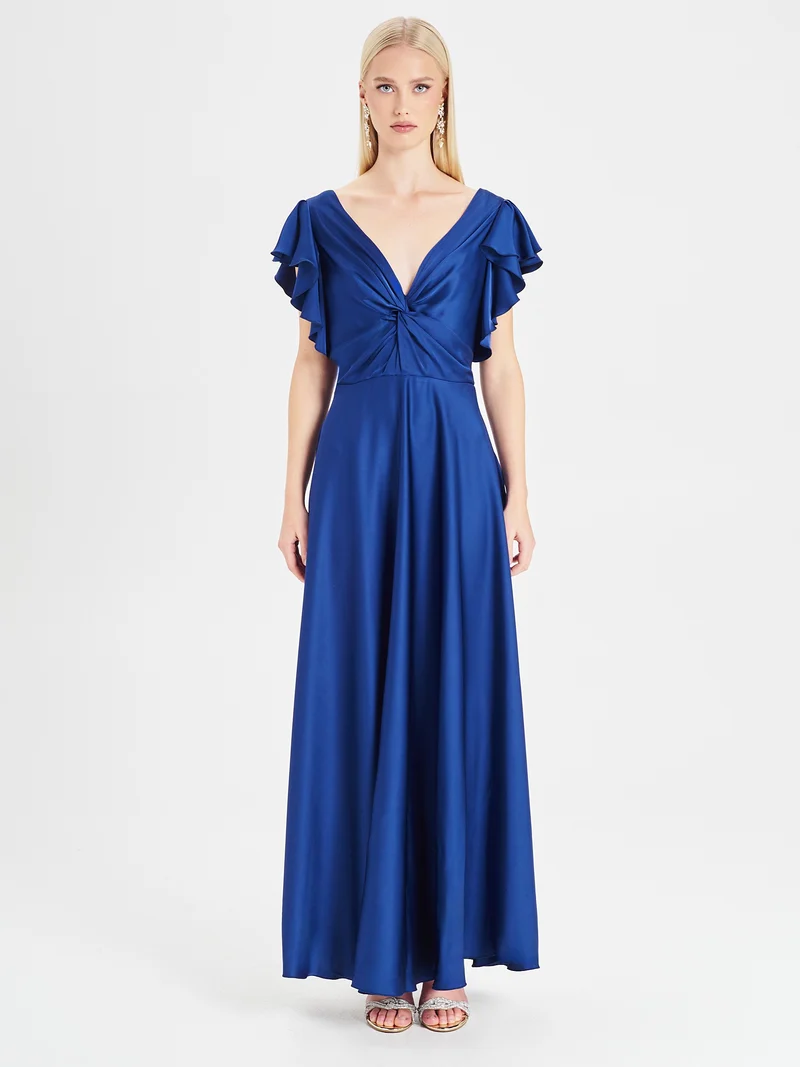 Abito Nodo Rinascimento atelier Blu