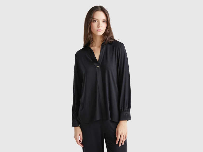 Camicia in Modal e seta