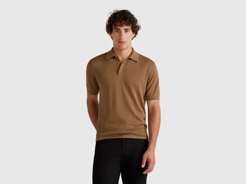 Polo in misto canapa