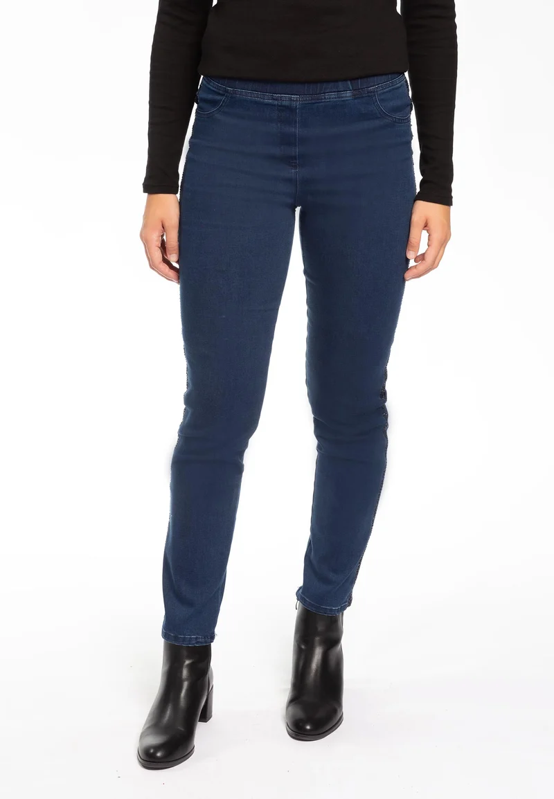 Pantajeans con Strass CARLA FERRONI 17436