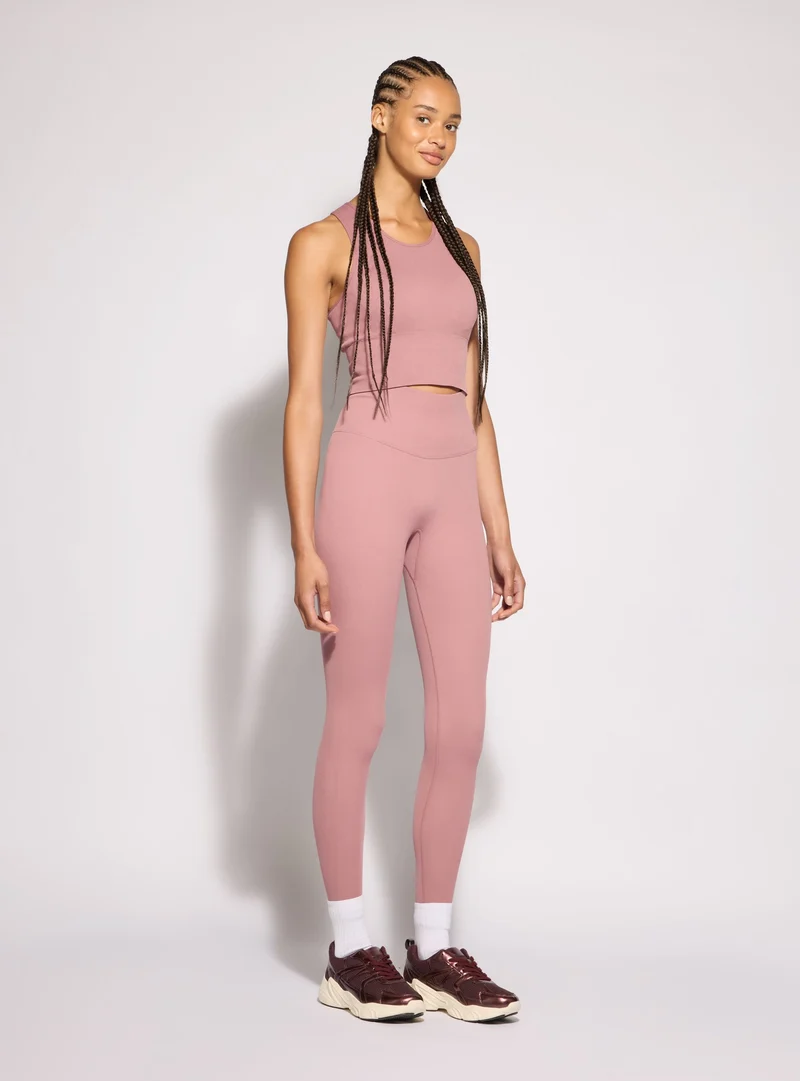 Leggings sportivi lunghi seamless arricciati