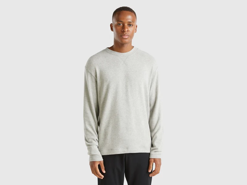 Maglia in caldo cotone stretch