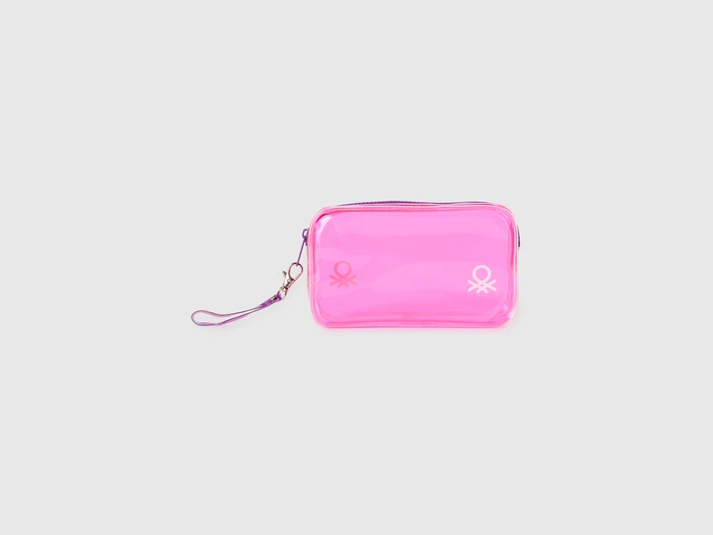 Beauty case in PVC con logo
