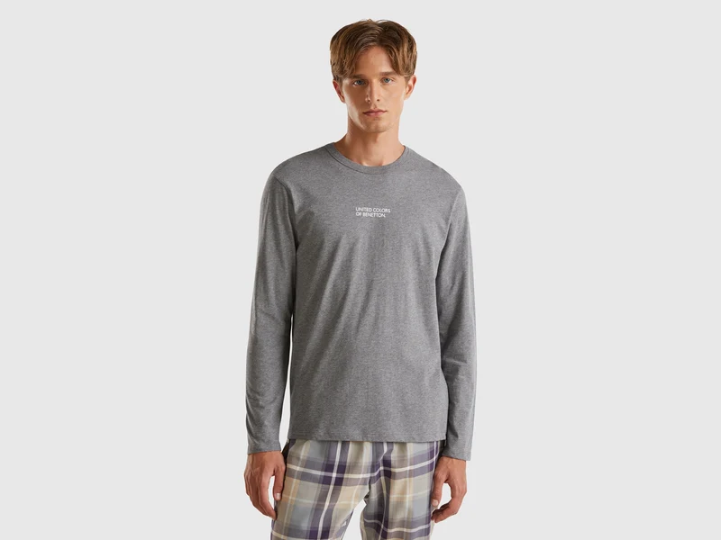 Maglia manica lunga 100% cotone