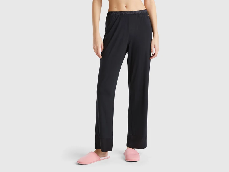 Pantaloni in Modal e seta