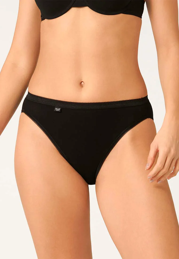 OFFERTA 6 PEZZI SLOGGI BASIC TAI Slip Sgambati Donna