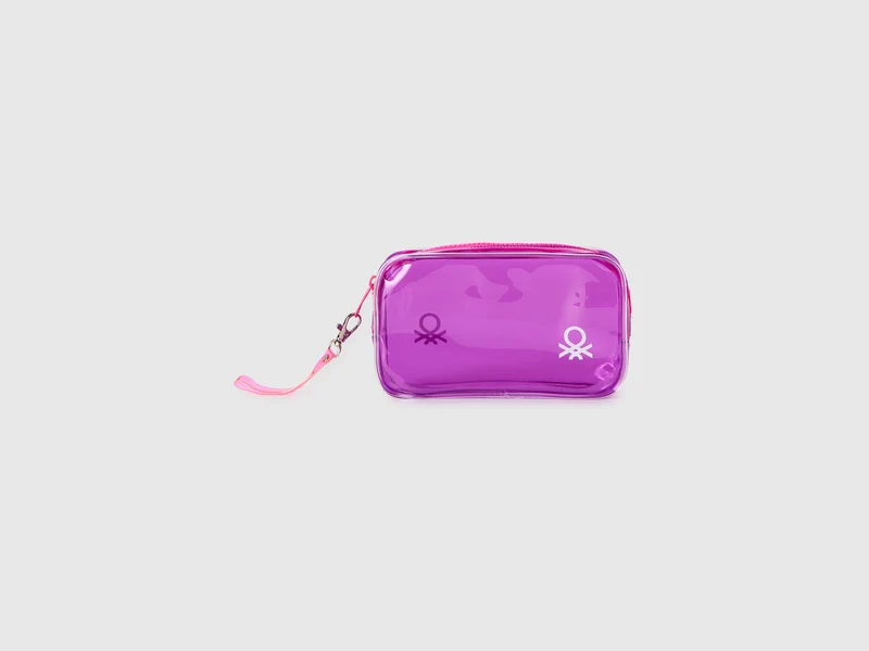 Beauty case in PVC con logo