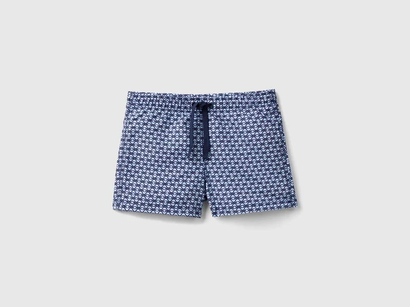 Boxer mare Monogram blu e celeste