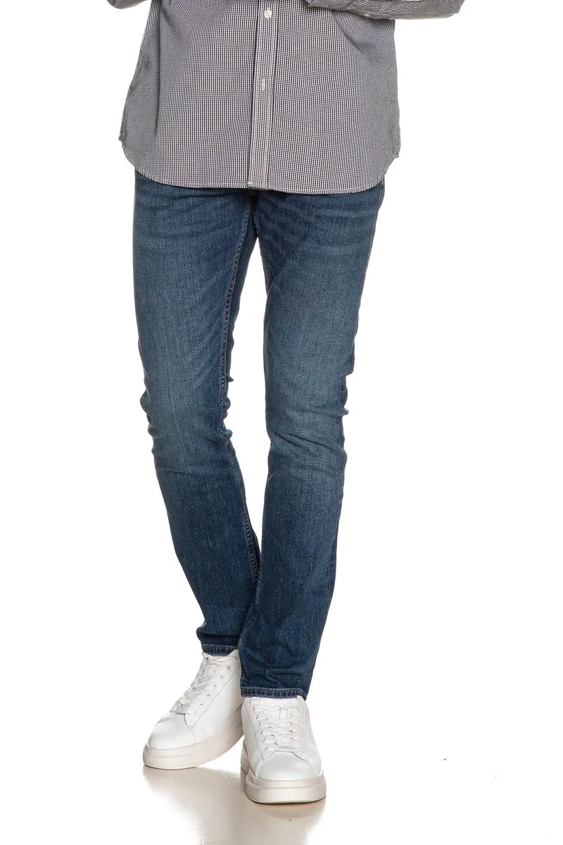 Jeans Guess An1 Miami Da Uomo Denim Blu Scuro