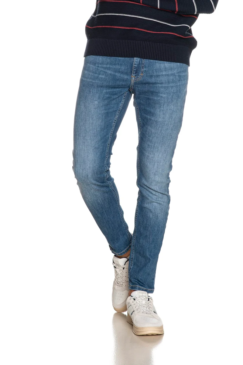 Jeans Tommy Hilfiger Austin Sl Tpr Da Uomo Denim Blum Light Medio