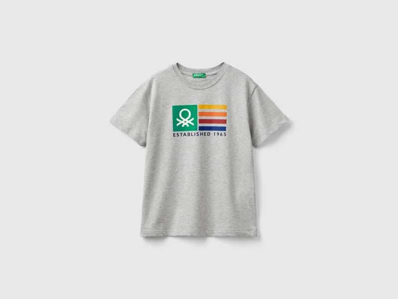 T-shirt manica corta 100% cotone bio