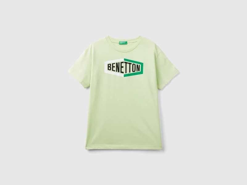 T-shirt 100% cotone bio con logo