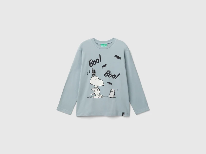 T-shirt ©Peanuts con stampa luminescente