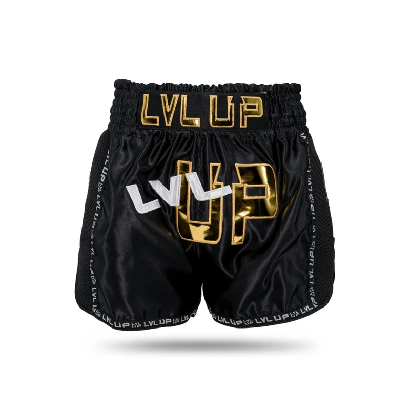 Pantaloncini Muay Thai LVL UP Logo
