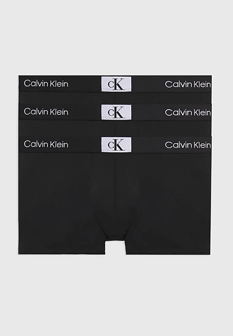 Boxer Aderenti In Confezione Da 3 - CK96 CALVIN KLEIN 000NB3528A