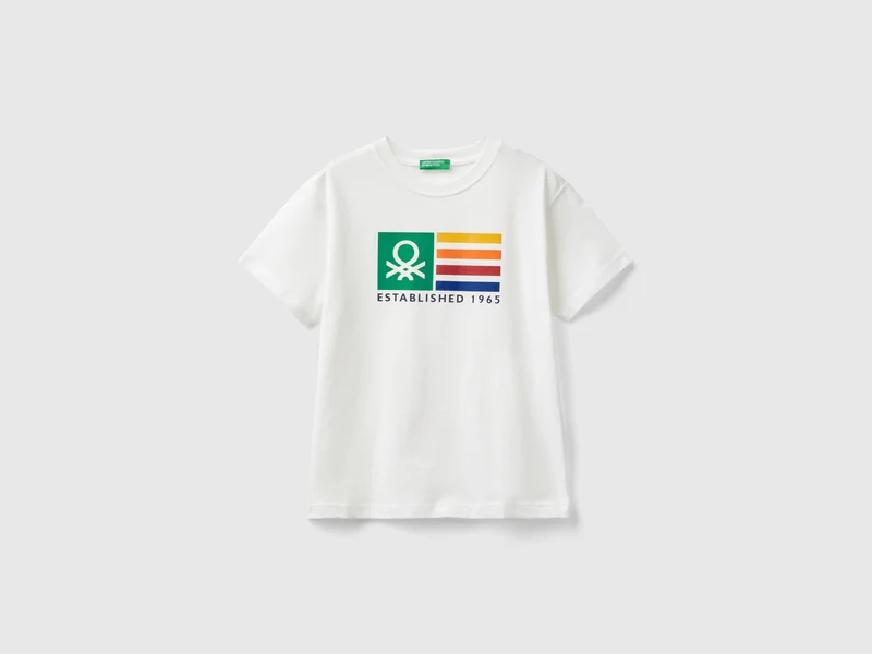 T-shirt manica corta 100% cotone bio