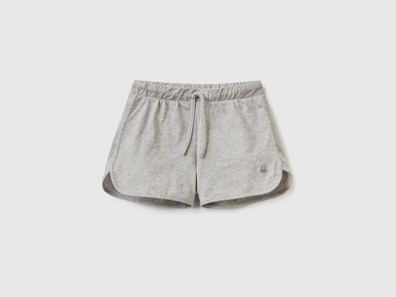 Shorts stile runner in cotone bio