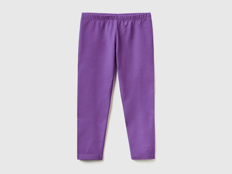 Leggings in cotone stretch