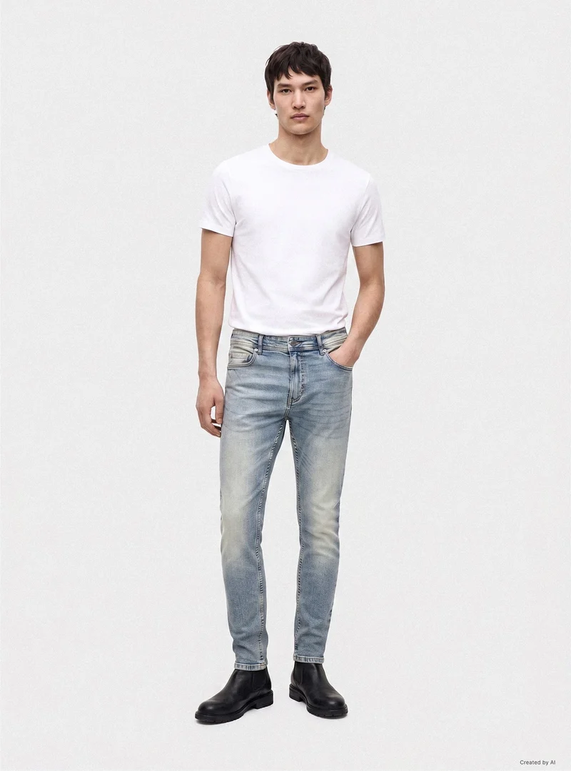 Jeans skinny a cinque tasche