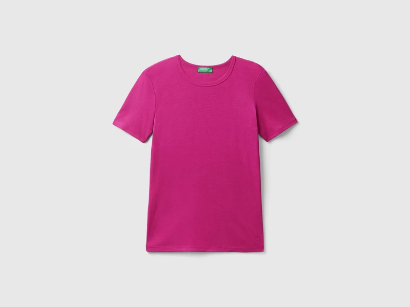 T-shirt in cotone a fibra lunga