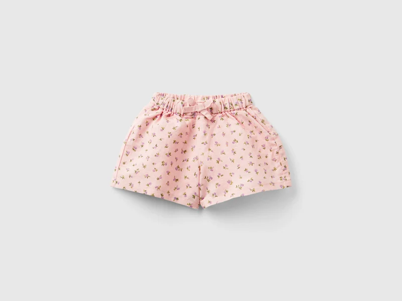 Gonna pantalone a fiori