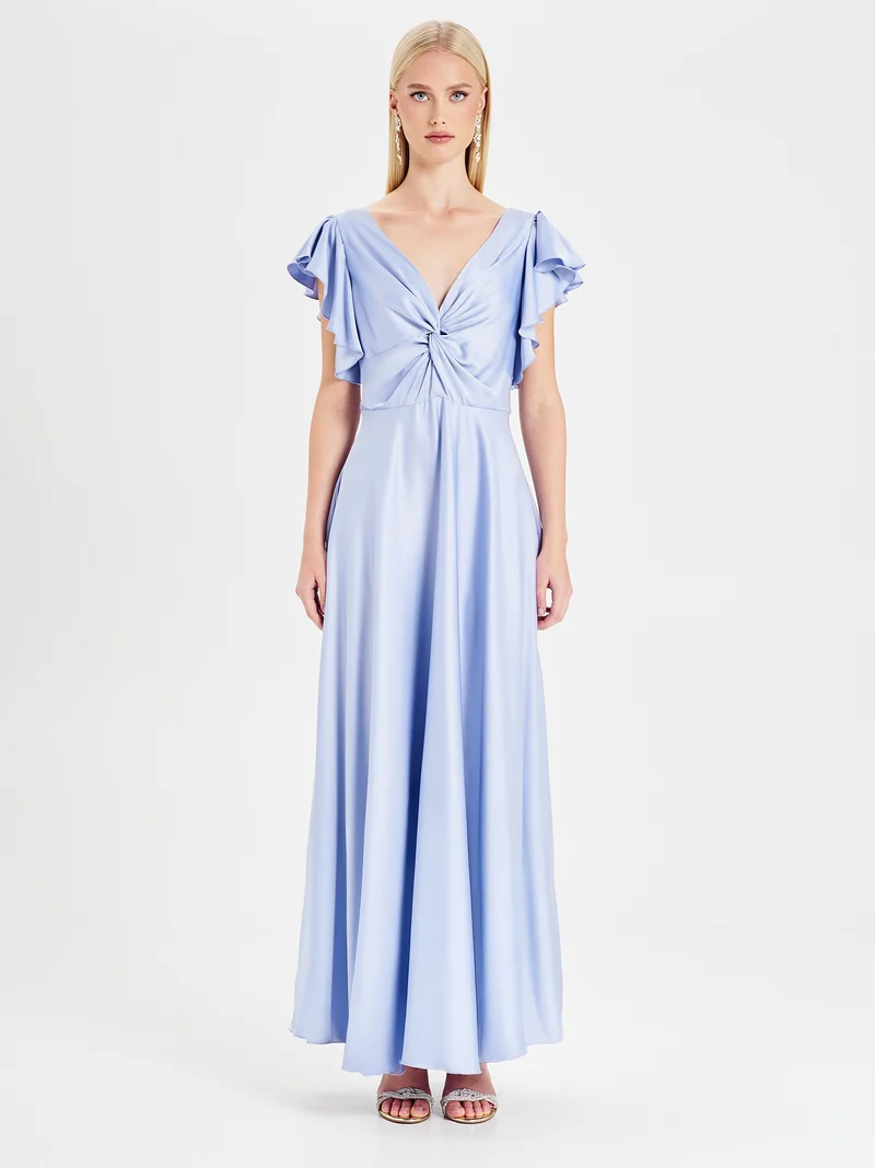 Abito Nodo Rinascimento atelier Azzurro
