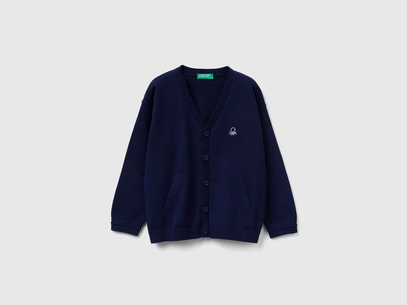 Cardigan con scollo a V