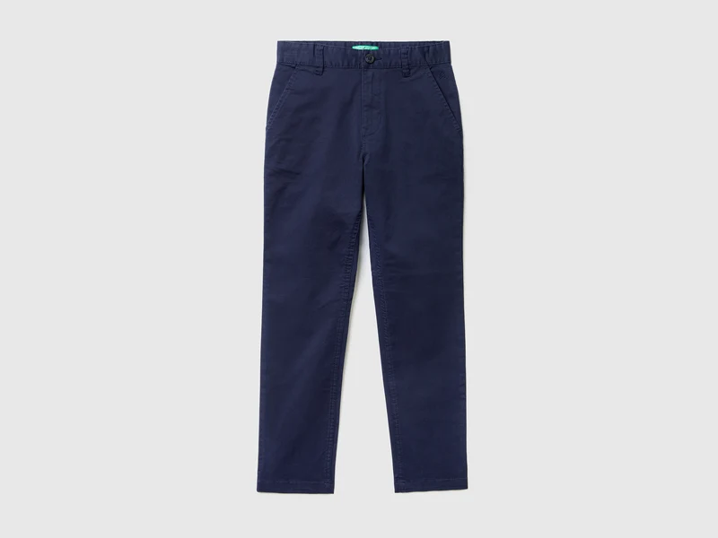 Chino slim fit in cotone stretch