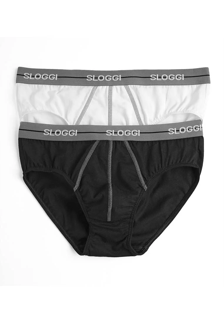 SLOGGI START MIDI 2 Slip Medi Bi-Colore Uomo