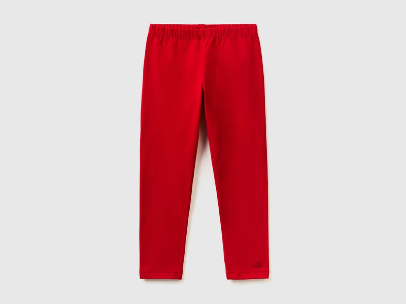 Leggings in cotone stretch