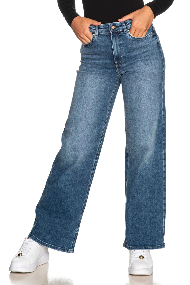 Jeans Only Madison Da Donna In Denim Blu Medio