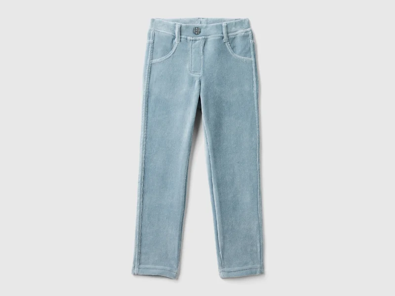 Pantaloni in ciniglia a costine