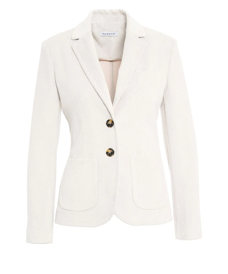 Blazer in velluto a coste