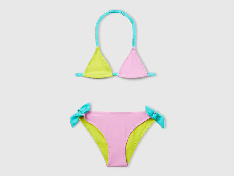Bikini mare color block