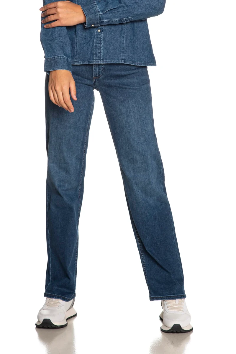 Jeans Only Blush Mid Straight Tai021 Noos Da Donna Denim Dark Blue